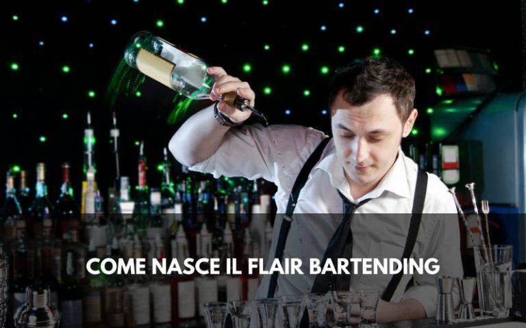 come nasce il flair bartending